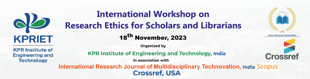 International Workshop on Research Ethics for Scholars and Librarians
